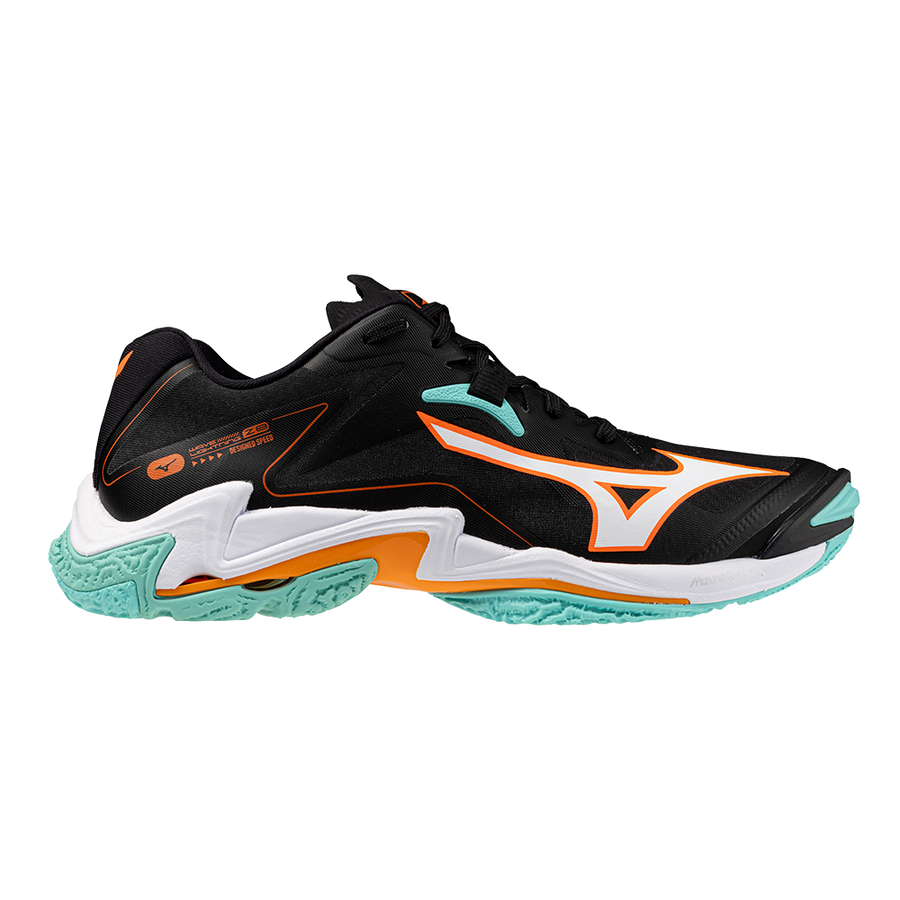 Mizuno WAVE LIGHTNING Z8 Black/Tangelo/Ice Green